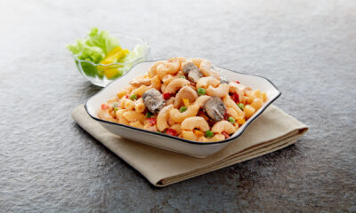 Macaroni Sos Tomato dan Mayonis