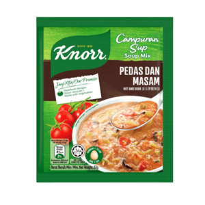 Knorr Campuran Sup Pedas dan Masam