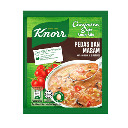 Knorr Campuran Sup Pedas dan Masam