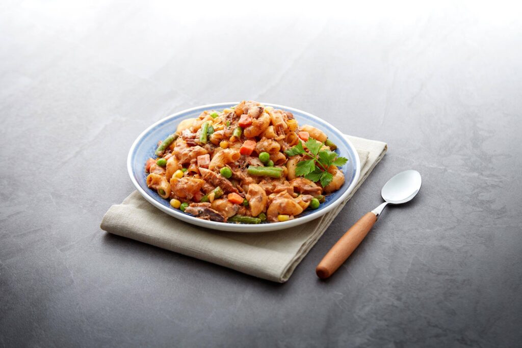 Macaroni Masak Ikan Sardin dan Kicap Manis Mayonis