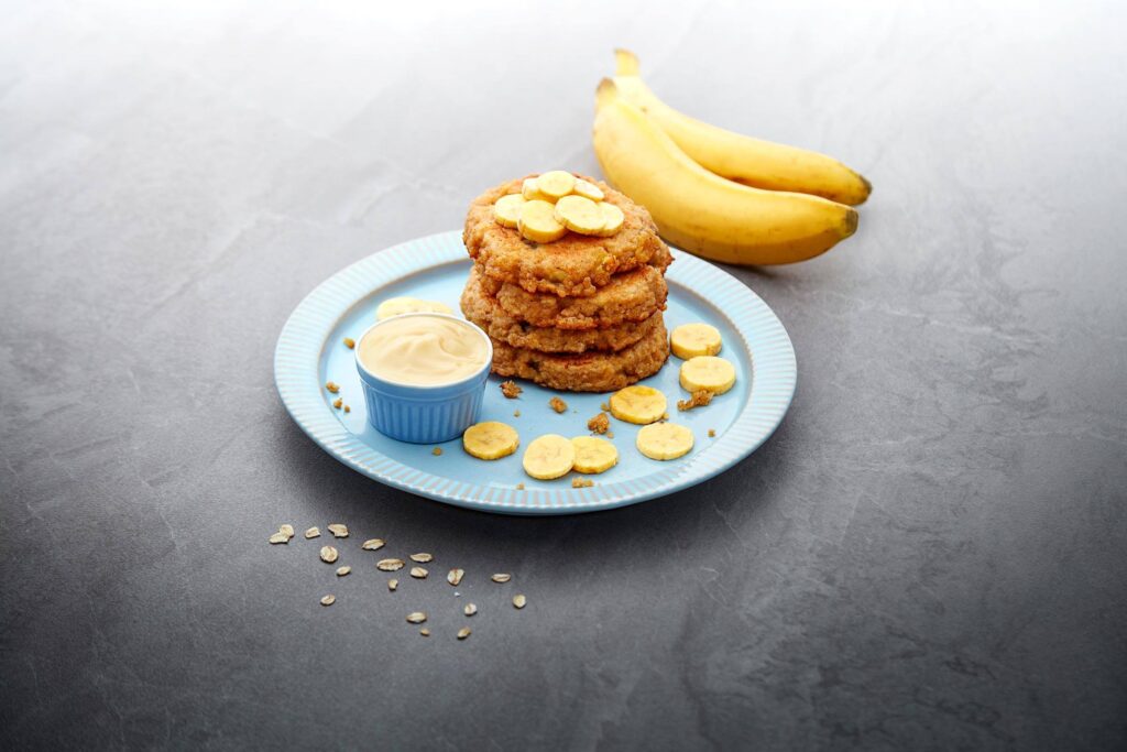 Lempeng Pisang dan Oat