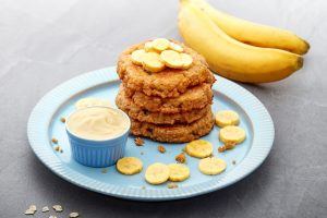 Lempeng Pisang dan Oat
