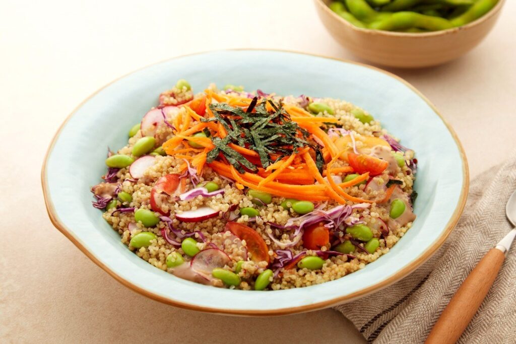 Hellmann's Quinoa Edamame Salad