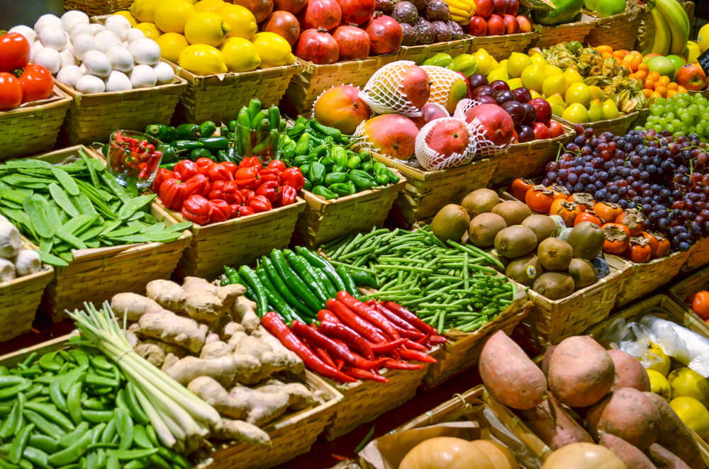 Fruits and vegetables will add flavor and nutrients to your holiday food dish