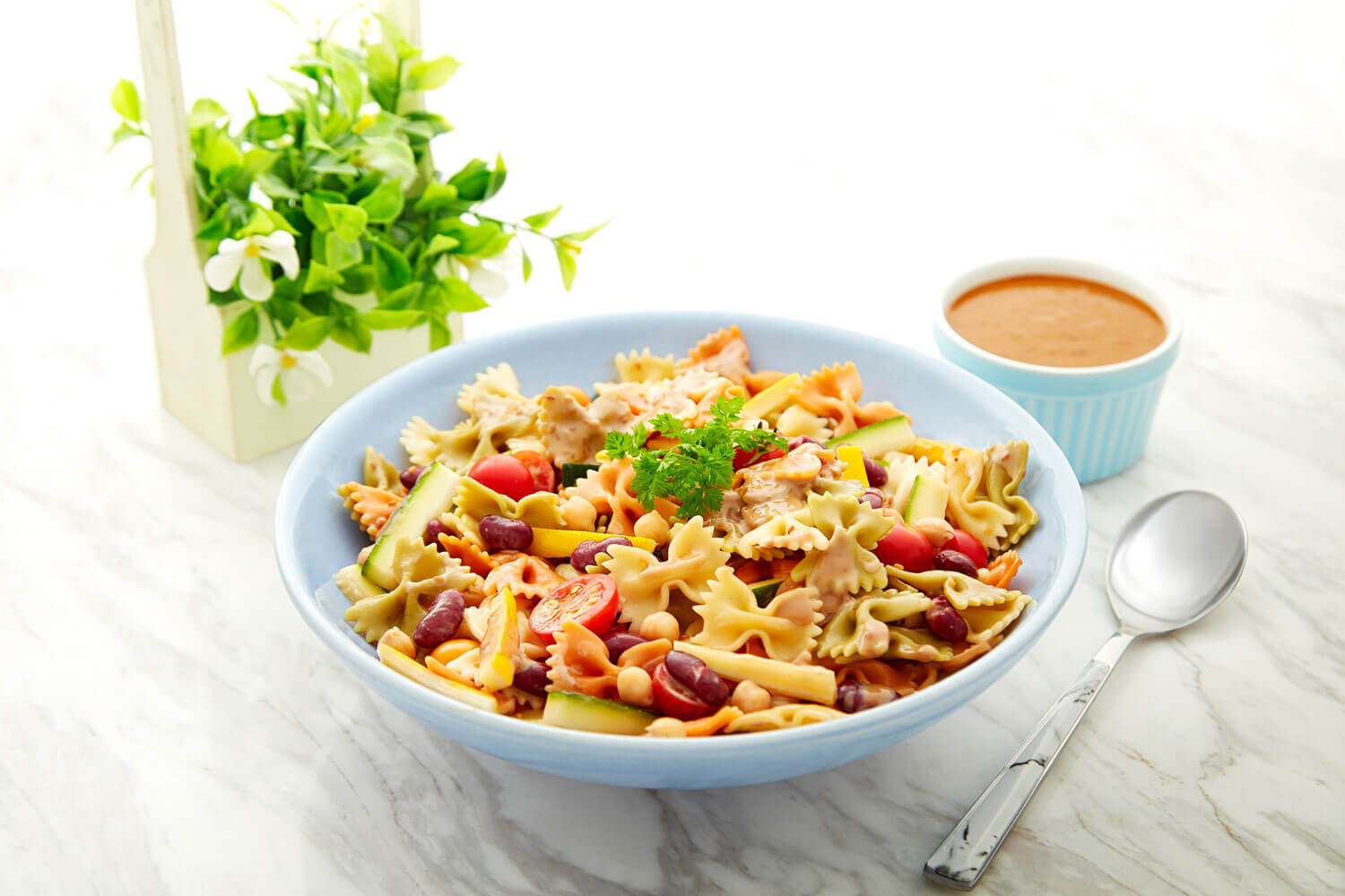 Hellmann's Roasted Sesame Pasta Salad - Nak Makan Apa?