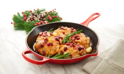 Cranberry Rosemary One Pan Chicken