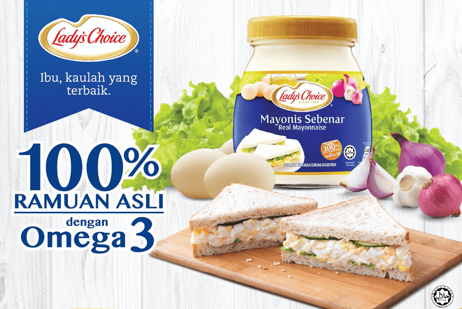 Lady's Choice Mayonis Sebenar