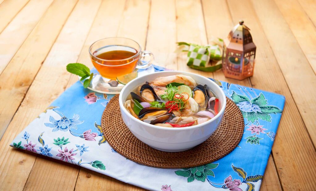 Tomyam dan Teh O Lime