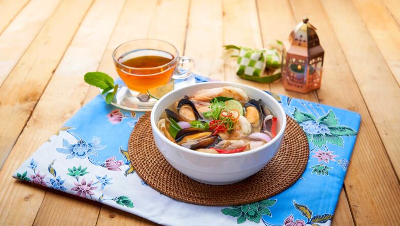 Tomyam dan Teh O Lime