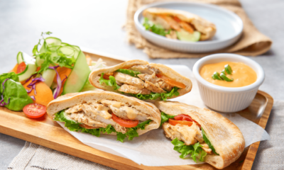 Roti Pita Ayam Panggang