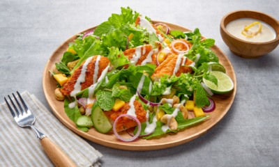 Tandoori Fish Mango Salad