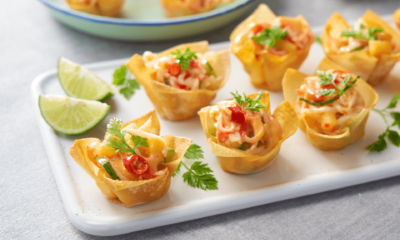 Salad Ketam Kulit Wantan