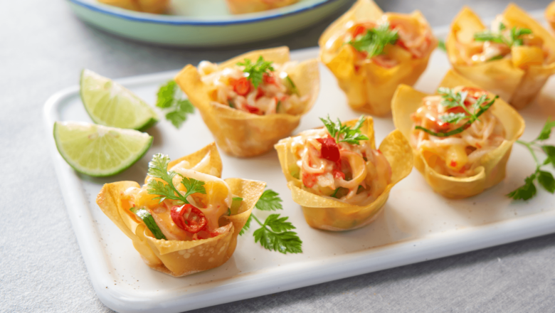 Salad Ketam Kulit Wantan