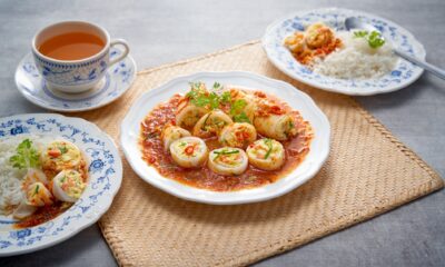 Sotong Sumbat Sos Limau Pedas