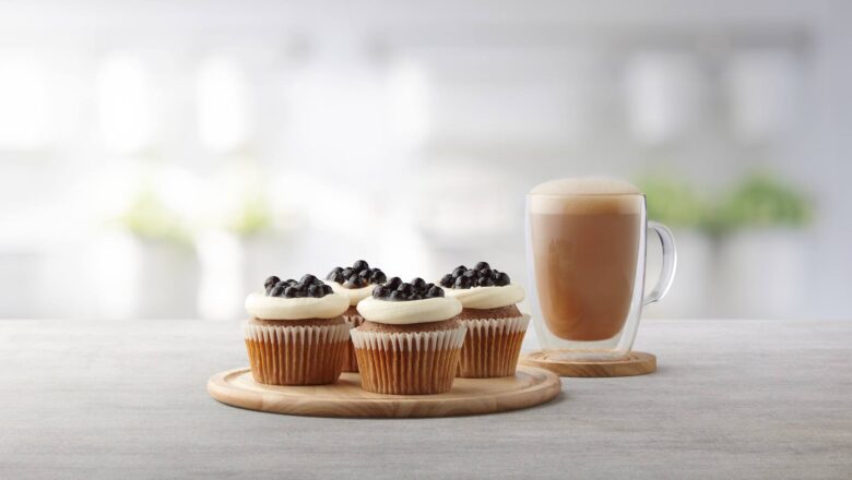 Boba Milk Tea Cupcake