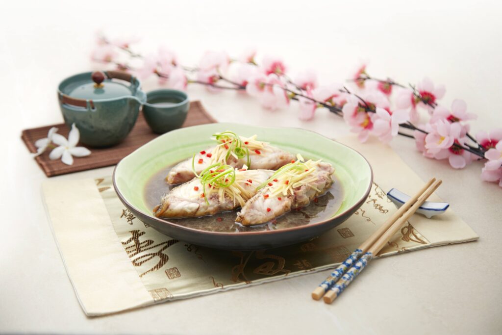 Jasmin Tea Steamed Tiger Grouper