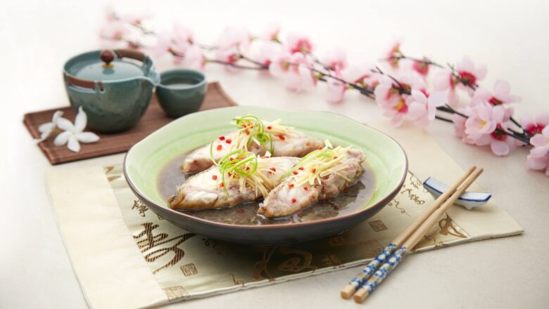 Jasmin Tea Steamed Tiger Grouper