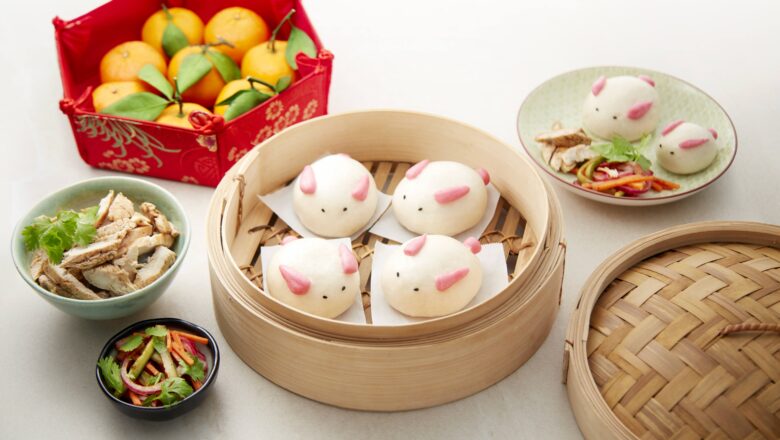 Rabbit Mantao with Tom Yum Chicken filling 45