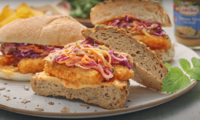 Sandwich Ikan Kerabu Betik