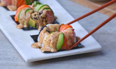 Miso Ponzu Sushi Doughnut
