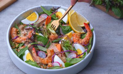 Rainbow Shrimp Salad