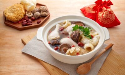 Fish Maw, Mushroom, and Chicken Soup