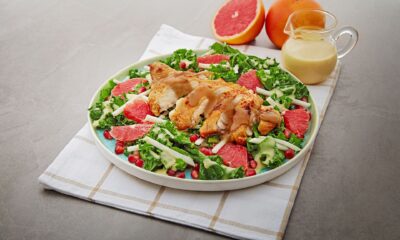 Salad Kale dengan Ayam Bakar
