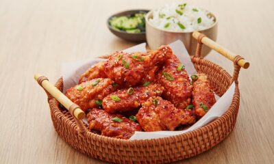 Ayam Goreng ala Korea side