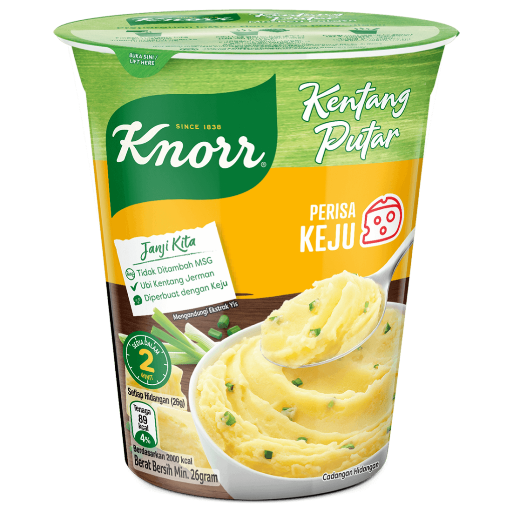 Knorr Kentang Putar Cup Keju