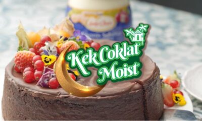 Kek Coklat Moist Raya