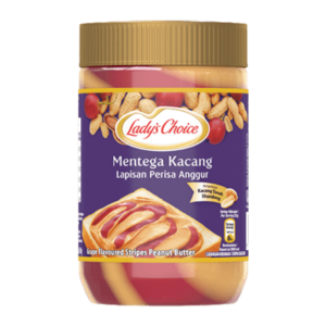 Lady’s Choice Mentega Kacang Lapisan Perisa Anggur