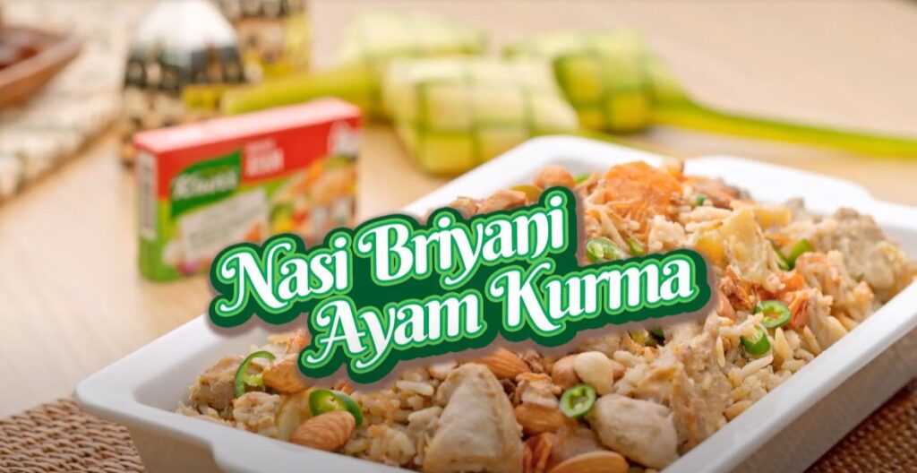 Nasi Biryani Ayam Kurma