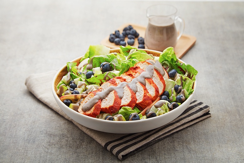 Blueberry Apple and Chicken Salad