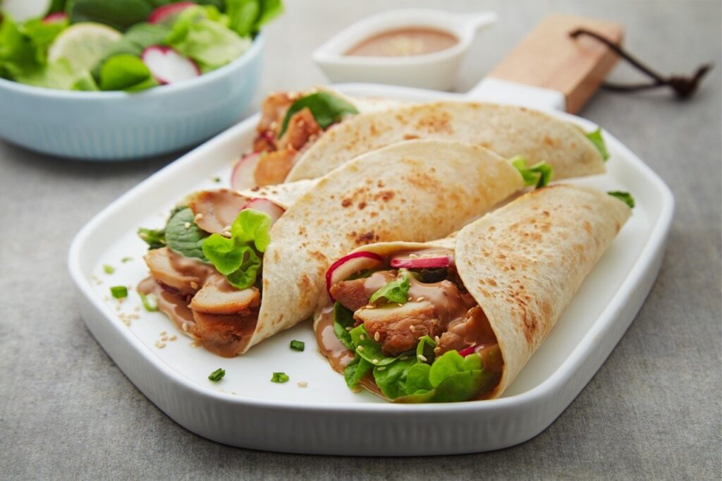 HM Sesame Teriyaki Chicken Wrap Large