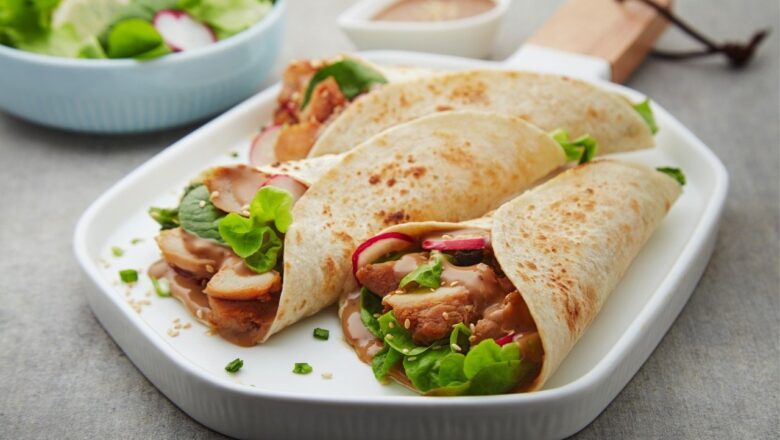 HM Sesame Teriyaki Chicken Wrap Large