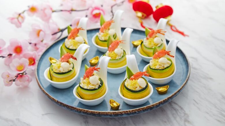 Zucchini & Shrimp Roll
