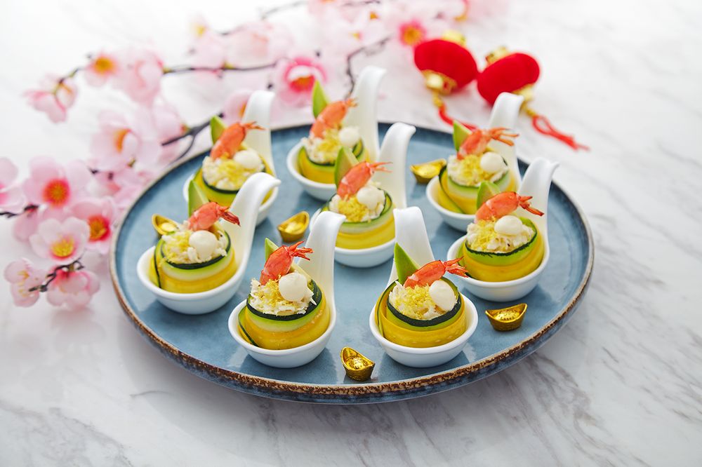 Zucchini & Shrimp Roll
