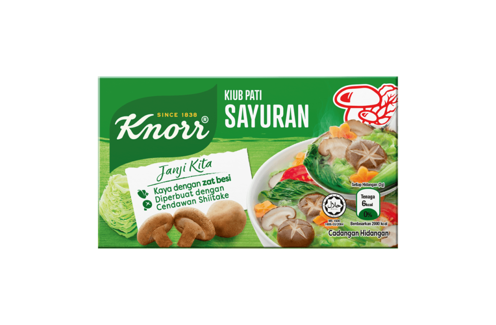 kiub pati sayuran