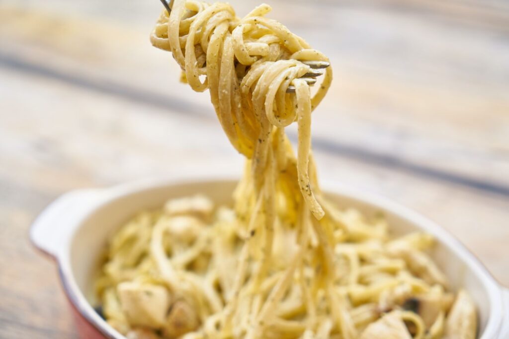 Creamy pasta Horlicks
