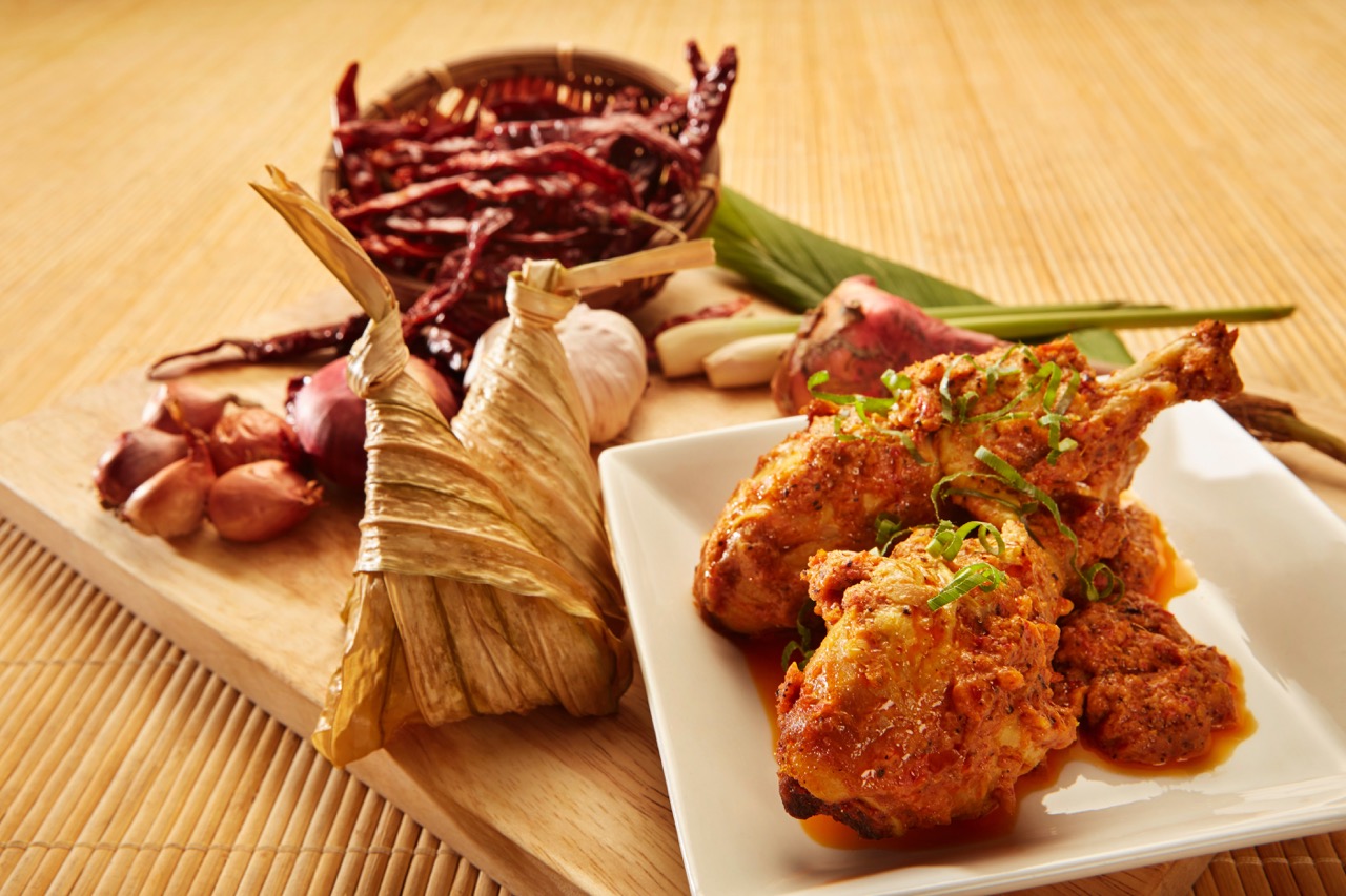 Chicken rendang